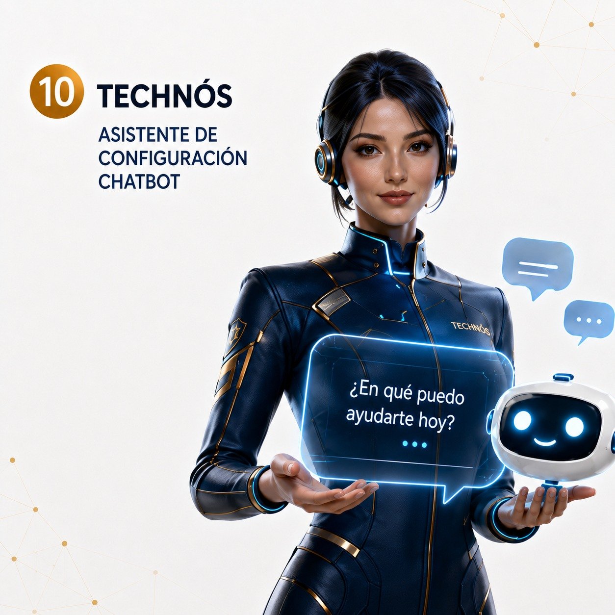 Technós, asistente de configuración de chatbot