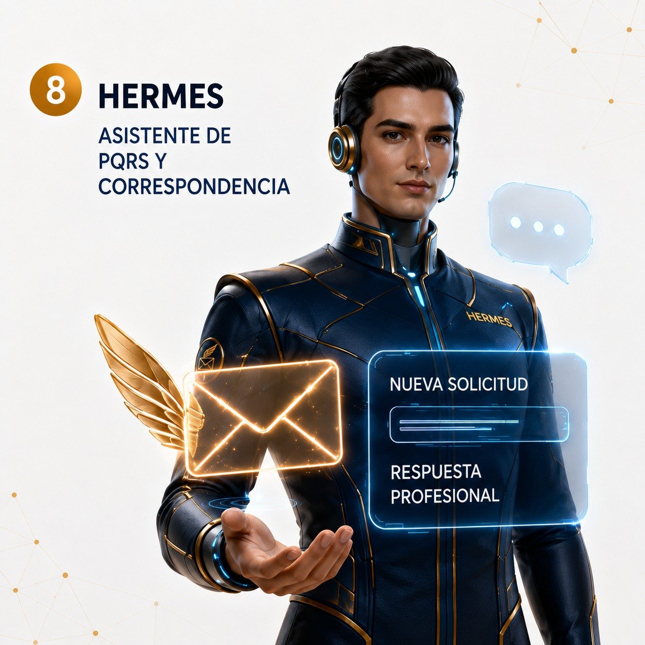 Hermes, asistente de PQRS y correspondencia