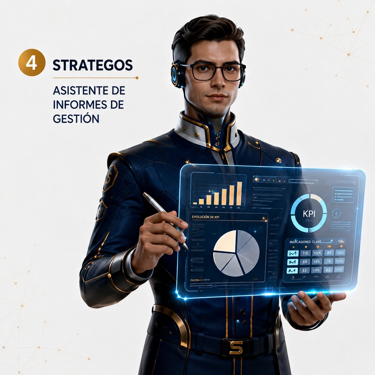 Strategos, asistente de informes de gestión