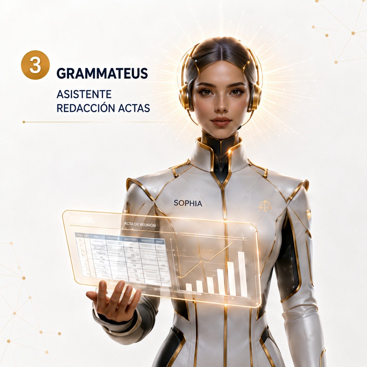 Grammateus, asistente de redacción de actas